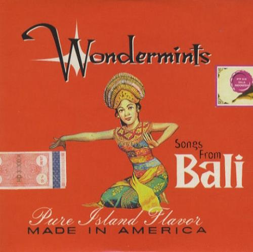 Wondermints Songs From Bali CD single (CD5 / 5") UK WDMC5SO166667