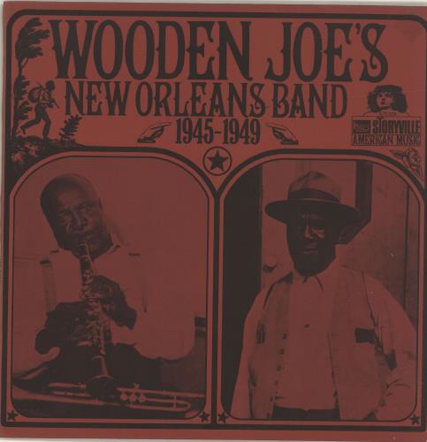 Wooden Joe Nicholas Wooden Joe's New Orleans Band 1945 - 1949 vinyl LP album (LP record) UK YWTLPWO695045