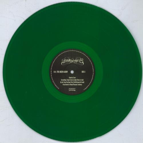 Woods Of Ypres Woods 4: The Green Album - Transparent Green Vinyl 2-LP vinyl record set (Double LP Album) UK 3R92LWO820725