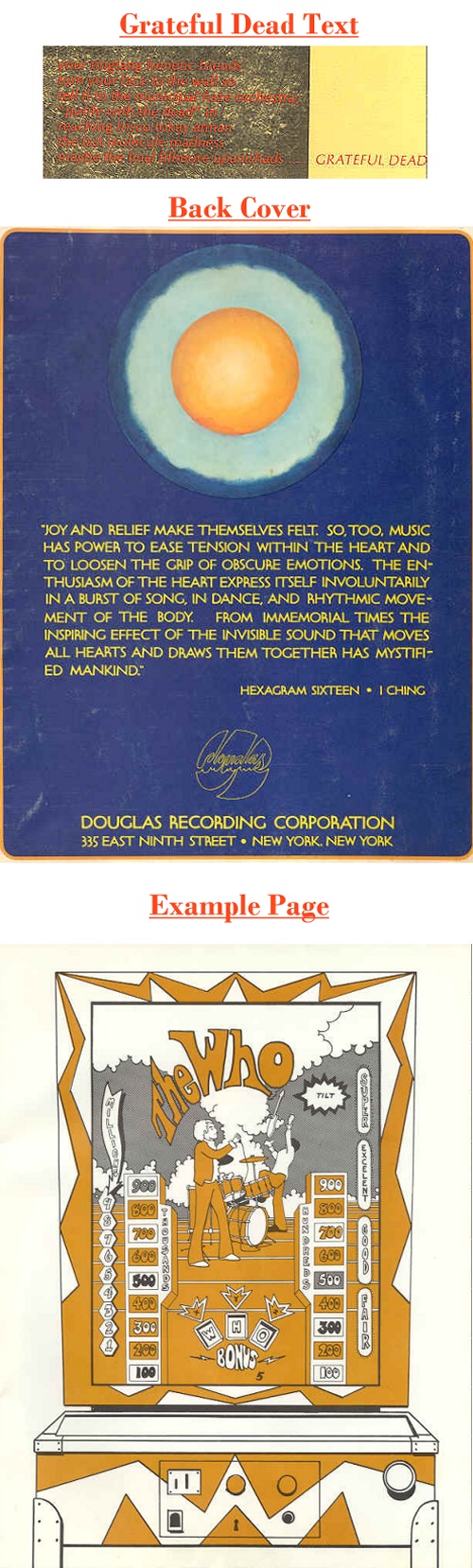 Woodstock 3 Days Of Peace & Music tour programme US WP0TRDA553640