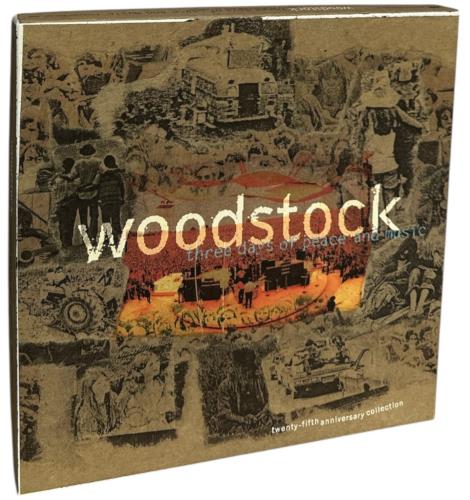 Woodstock Three Days Of Peace And Music - 25th Anniversary Collection box set US WP0BXTH319092