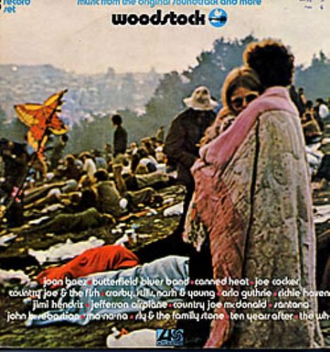 Woodstock Woodstock - 1st 3-LP vinyl record set (Triple LP Album) UK WP03LWO260890