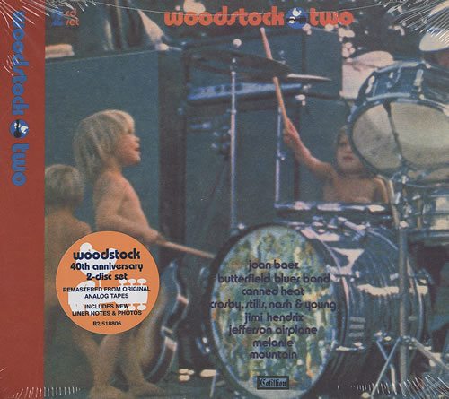 Woodstock Woodstock - 40th Anniversary 5-CD album set US WP05CWO492954