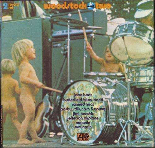 Woodstock Woodstock Two 2-LP vinyl record set (Double LP Album) UK WP02LWO337845