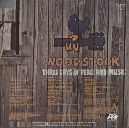 Woodstock Woodstock Two 2-LP vinyl record set (Double LP Album) German WP02LWO498389