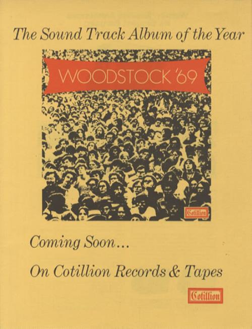 Woodstock Woodstock tour programme UK WP0TRWO345326