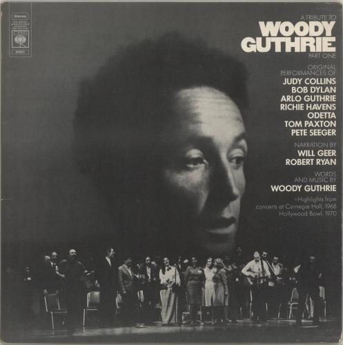 Woody Guthrie A Tribute To Woody Guthrie Part One vinyl LP album (LP record) UK WDGLPAT695337
