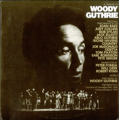 Woody Guthrie A Tribute To Woody Guthrie 2-LP vinyl record set (Double LP Album) US WDG2LAT518197