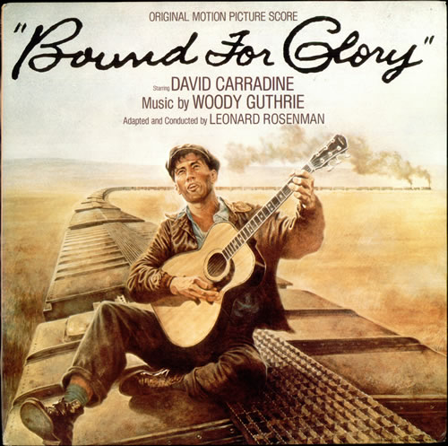 Woody Guthrie Bound For Glory vinyl LP album (LP record) US WDGLPBO518194
