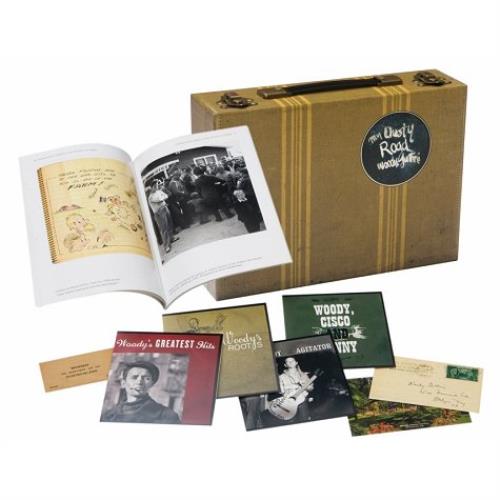 Woody Guthrie My Dusty Road 4-CD album set UK WDG4CMY485396