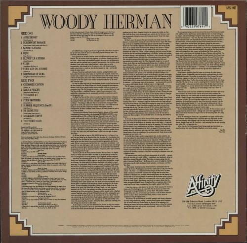 Woody Herman Blowin' Up A Storm vinyl LP album (LP record) UK WHMLPBL752176