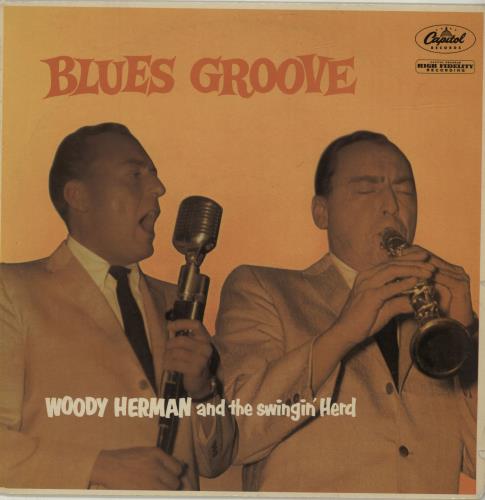 Woody Herman Blues Groove vinyl LP album (LP record) UK WHMLPBL681732