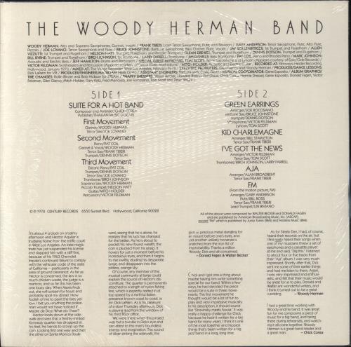 Woody Herman Chick, Donald, Walter & Woodrow vinyl LP album (LP record) US WHMLPCH426529