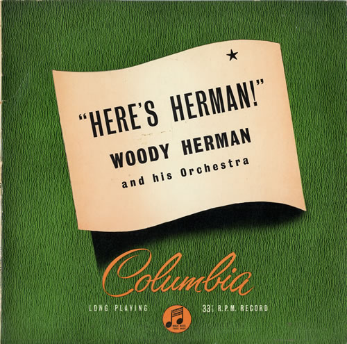 Woody Herman Here's Herman! - Factory Sample 10" vinyl single (10 inch record) UK WHM10HE551579