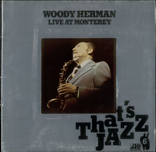 Woody Herman Live At Monterey vinyl LP album (LP record) German WHMLPLI532361
