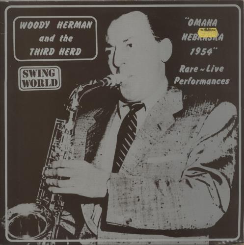 Woody Herman Omaha Nebraska 1954 vinyl LP album (LP record) UK WHMLPOM877028