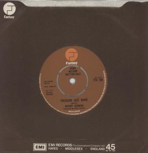 Woody Herman The First Thing I Do 7" vinyl single (7 inch record / 45) UK WHM07TH856432