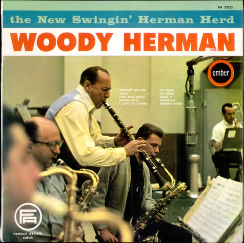 Woody Herman The New Swingin' Herman Herd vinyl LP album (LP record) UK WHMLPTH529738