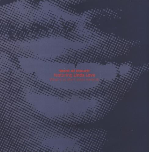 Word Of Mouth What It Is (Ain't Losin Control) 12" vinyl single (12 inch record / Maxi-single) UK YQ012WH723700