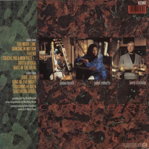 Working Week Compa�eros vinyl LP album (LP record) UK WWKLPCO316248
