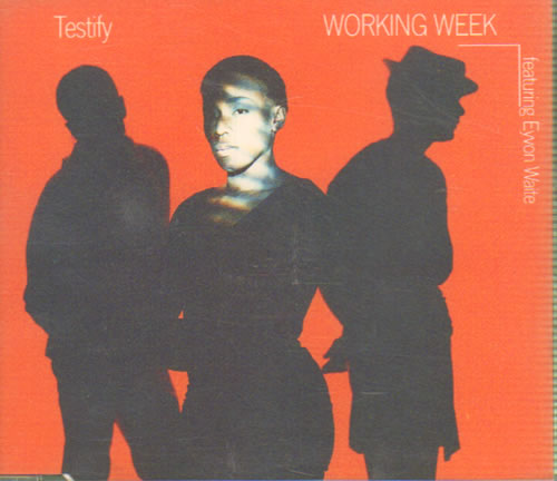 Working Week Testify CD single (CD5 / 5") UK WWKC5TE211111