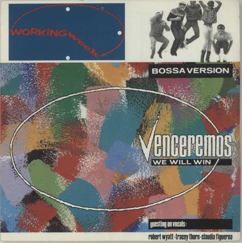 Working Week Venceremos (We Will Win) 7" vinyl single (7 inch record / 45) UK WWK07VE686936