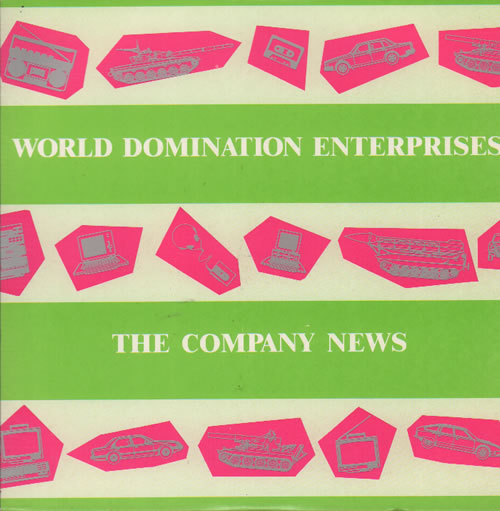 World Domination Enterprises The Company News 7" vinyl single (7 inch record / 45) UK WO-07TH636991