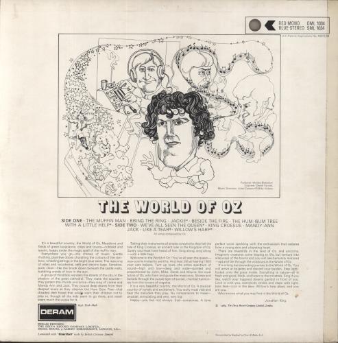 World Of Oz The World Of Oz - 1st Mono vinyl LP album (LP record) UK WB9LPTH849080