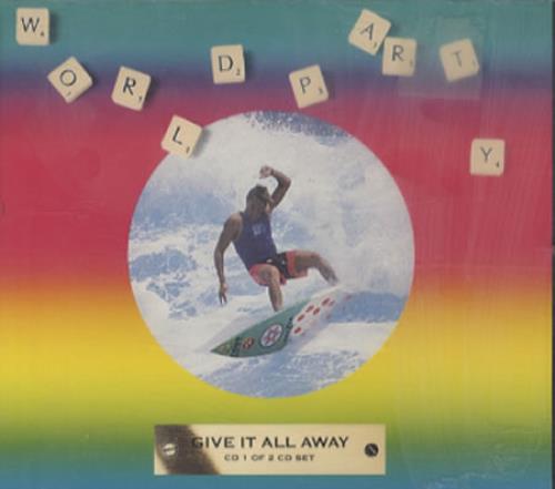 World Party Give It All Away 2-CD single set (Double CD single) UK W-P2SGI113468