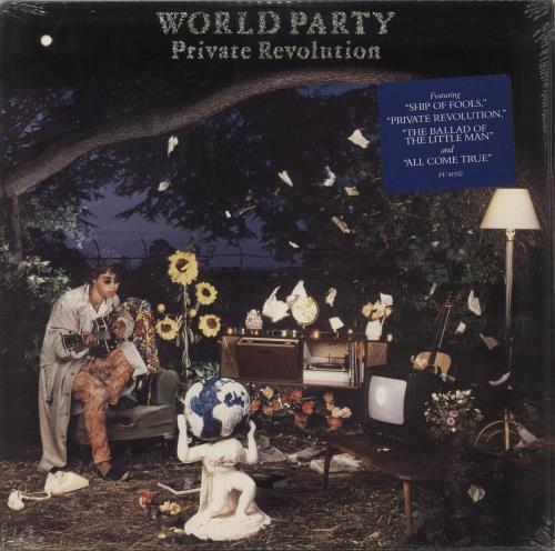 World Party Private Revolution - Sealed vinyl LP album (LP record) US W-PLPPR867715