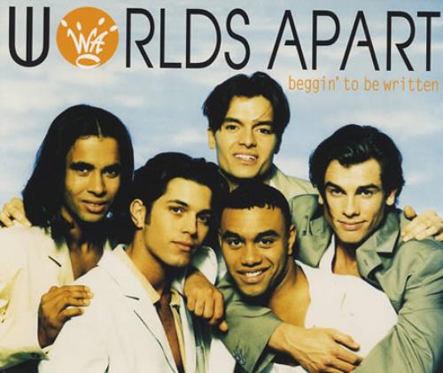 Worlds Apart Beggin' To Be Written CD single (CD5 / 5") UK WORC5BE177455