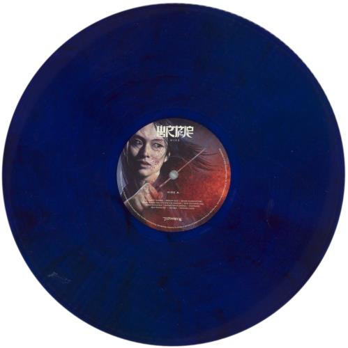 Wormrot Hiss - Blue and Black Marbled Vinyl vinyl LP album (LP record) UK 7Z-LPHI866028
