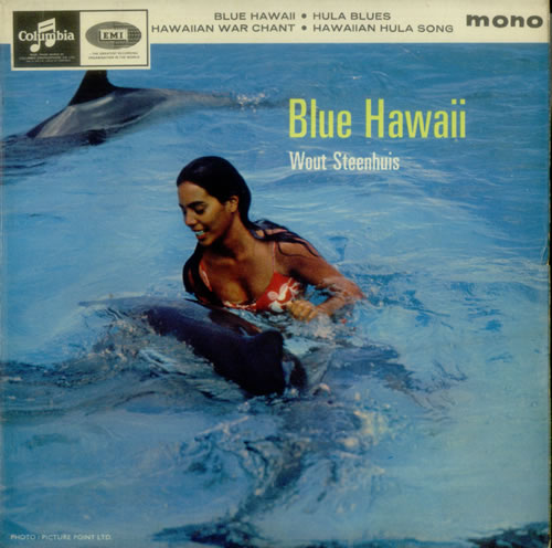 Wout Steenhuis Blue Hawaii EP 7" vinyl single (7 inch record / 45) UK WSE07BL548547