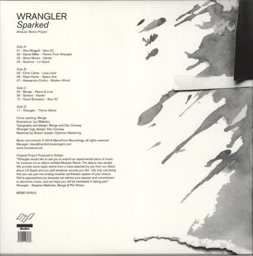 Wrangler Sparked (Modular Remix Project) 2-LP vinyl record set (Double LP Album) UK 1ZJ2LSP878422
