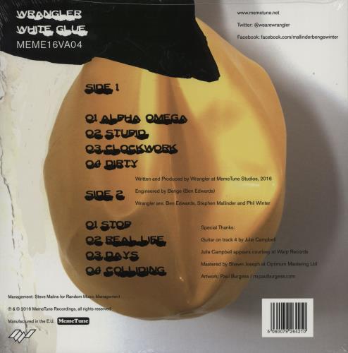 Wrangler White Glue - Sealed vinyl LP album (LP record) UK 1ZJLPWH751007