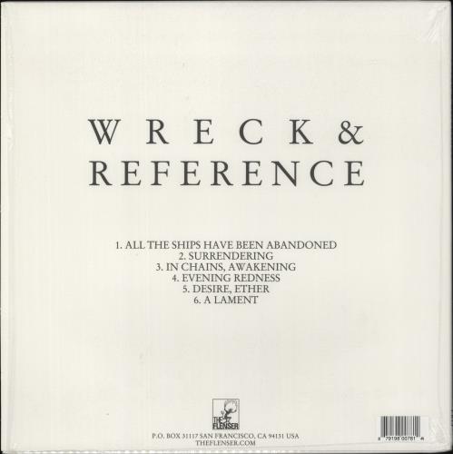 Wreck And Reference Black Cassette vinyl LP album (LP record) US 1XELPBL865367