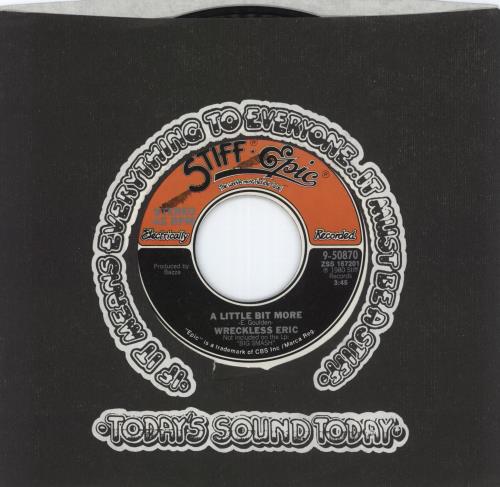 Wreckless Eric Broken Doll 7" vinyl single (7 inch record / 45) US WRC07BR870684
