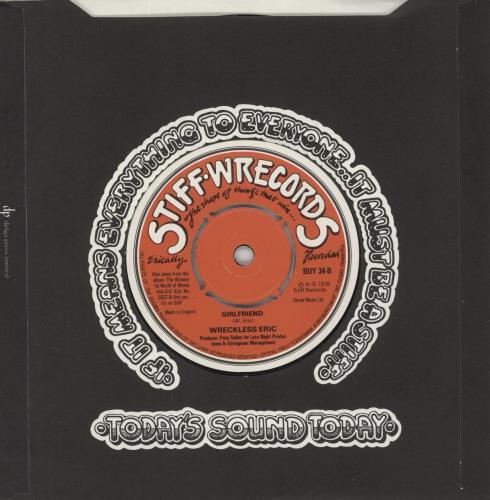 Wreckless Eric Take The Cash (K.A.S.H.) 7" vinyl single (7 inch record / 45) UK WRC07TA609781