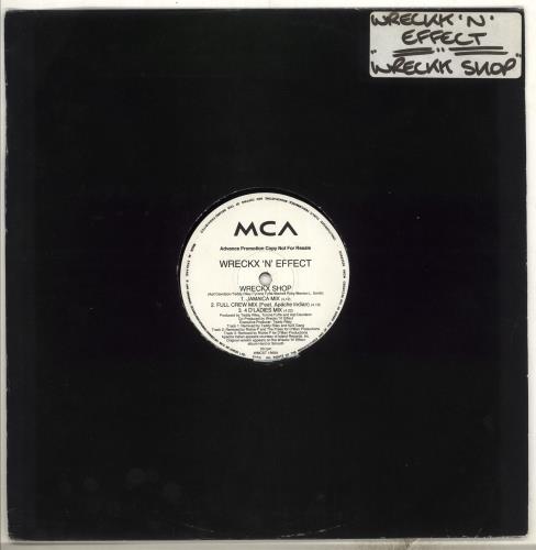 Wrecks 'N' Effect Wreckx Shop 12" vinyl single (12 inch record / Maxi-single) UK WRK12WR707414