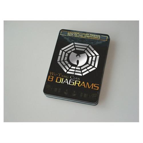 Wu-Tang Clan 8 Diagrams 2-disc CD/DVD set UK WUT2DDI426017