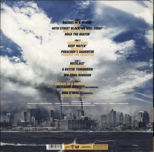 Wu-Tang Clan A Better Tomorrow 2-LP vinyl record set (Double LP Album) UK WUT2LAB855417