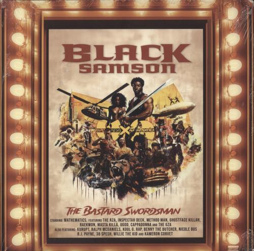 Wu-Tang Clan Black Samson, The Bastard Swordsman - Sealed vinyl LP album (LP record) UK WUTLPBL877170