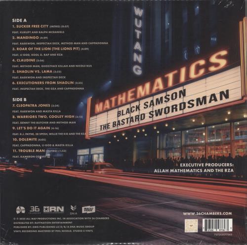 Wu-Tang Clan Black Samson, The Bastard Swordsman - Sealed vinyl LP album (LP record) UK WUTLPBL877170