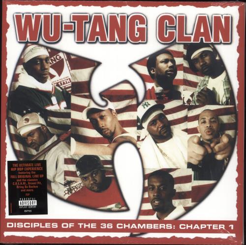 Wu-Tang Clan Disciples Of The 36 Chambers: Chapter 1 - Sealed 2-LP vinyl record set (Double LP Album) UK WUT2LDI723797