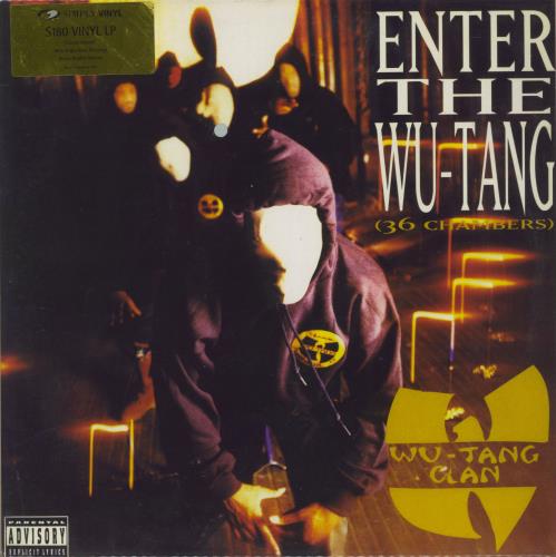 Wu-Tang Clan Enter The Wu-Tang (36 Chambers) + PVC sleeve vinyl LP album (LP record) US WUTLPEN826754