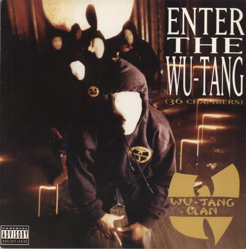Wu-Tang Clan Enter The Wu-Tang (36 Chambers) - 1st - EX vinyl LP album (LP record) US WUTLPEN815281