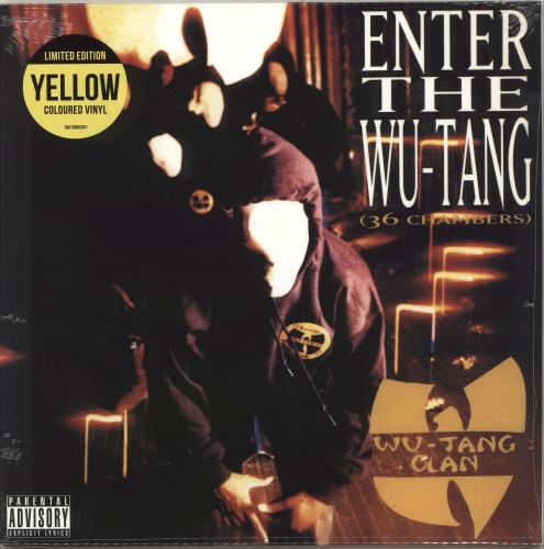 Wu-Tang Clan Enter The Wu-Tang (36 Chambers) - Yellow Vinyl - Sealed vinyl LP album (LP record) UK WUTLPEN706195