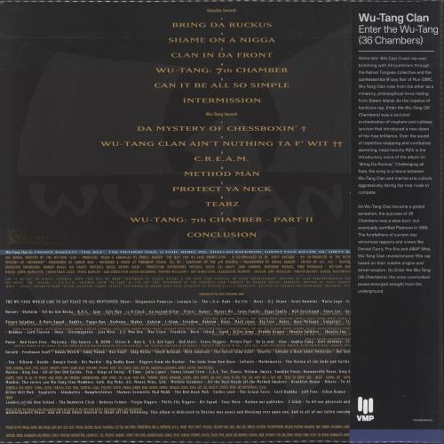 Wu-Tang Clan Enter The Wu-Tang [36 Chambers] - Gold Galaxy Vinyl 2-LP vinyl record set (Double LP Album) US WUT2LEN860796