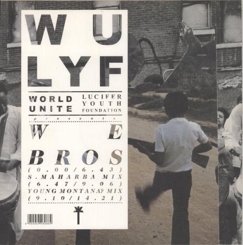 WU LYF We Bros 12" vinyl single (12 inch record / Maxi-single) UK WUA12WE864842