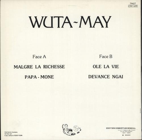 Wuta Mayi Ole La Vie vinyl LP album (LP record) French ZU2LPOL712864